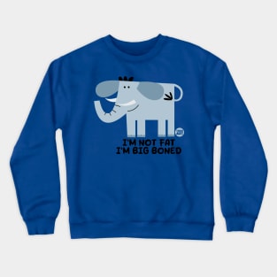 not fat elephant Crewneck Sweatshirt